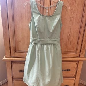 Blue dress